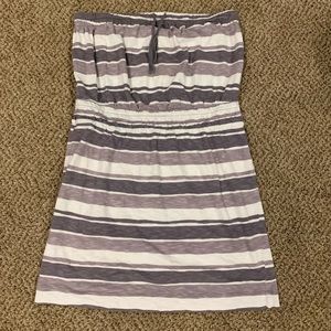 Ann Taylor Loft Strapless Dress Small